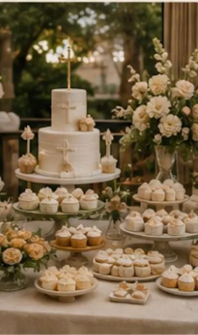 The dessert table