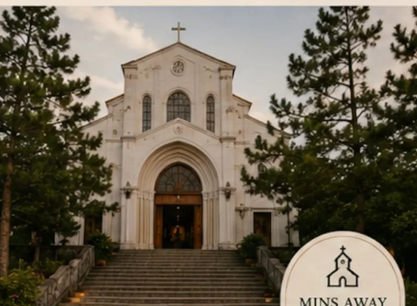 Minutes from the church